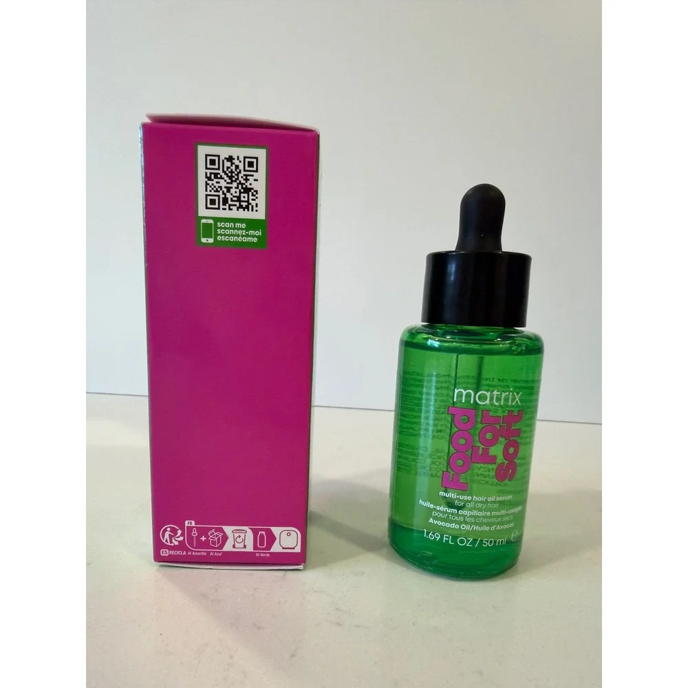 Matrix Food For Soft Multi-Use Hair Oil Serum with Avocado Oil 1.69oz Full Size